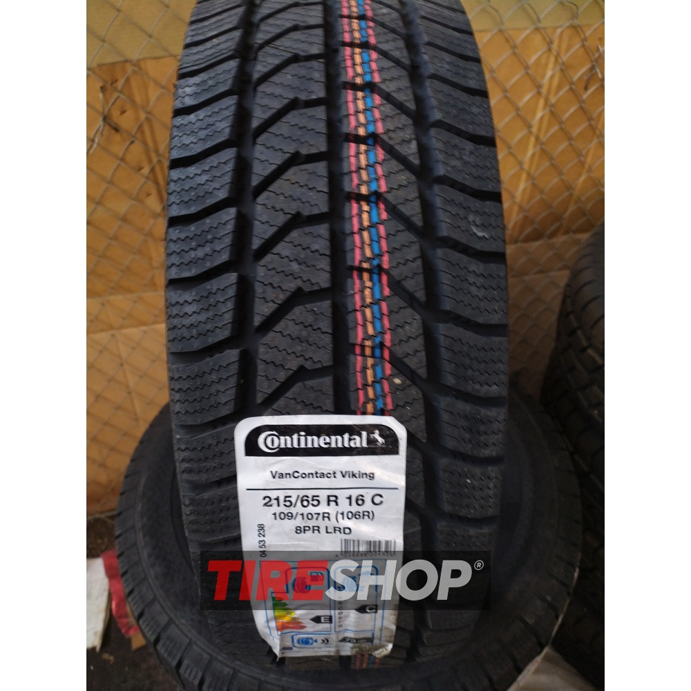 Зимние шины Continental VanContact Viking 195/75 R16C 107/105R - Фото 2 width=