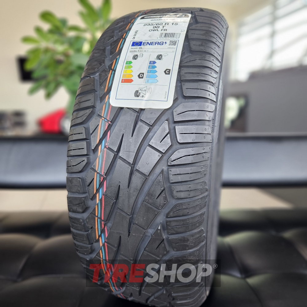 Летние шины General Tire Grabber HP - Фото 2 width=