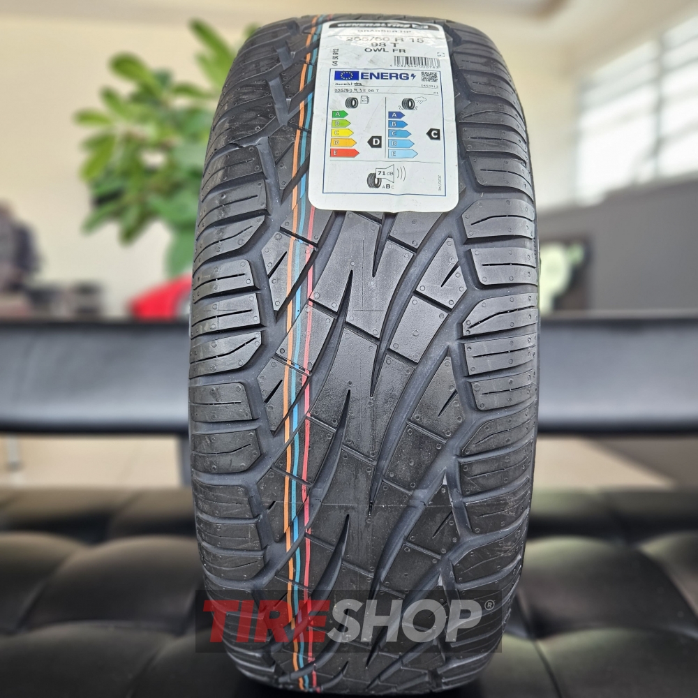 Летние шины General Tire Grabber HP - Фото 3 width=