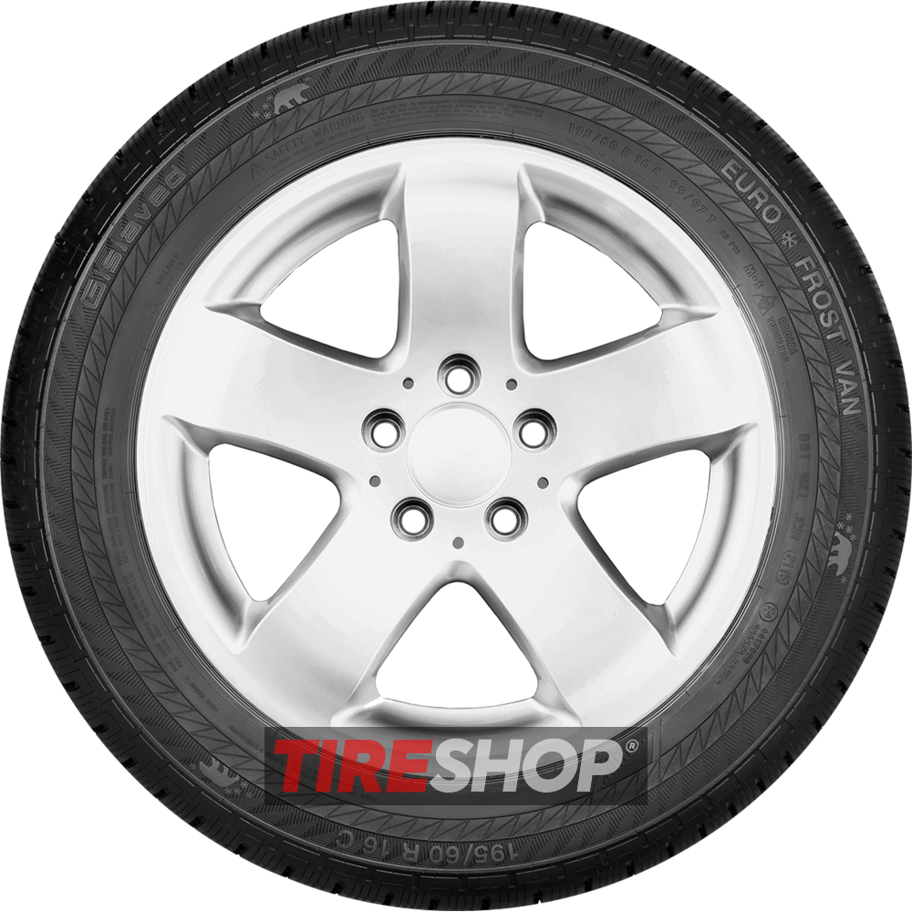 Зимние шины Gislaved Euro*Frost Van 195/60 R16C 99/97T - Фото 3 width=