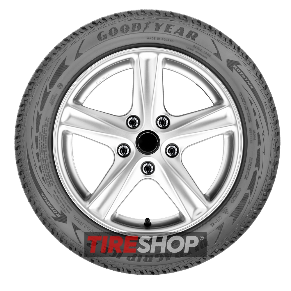 Зимние шины Goodyear UltraGrip Ice 2 255/40 R19 100T XL FP - Фото 3 width=