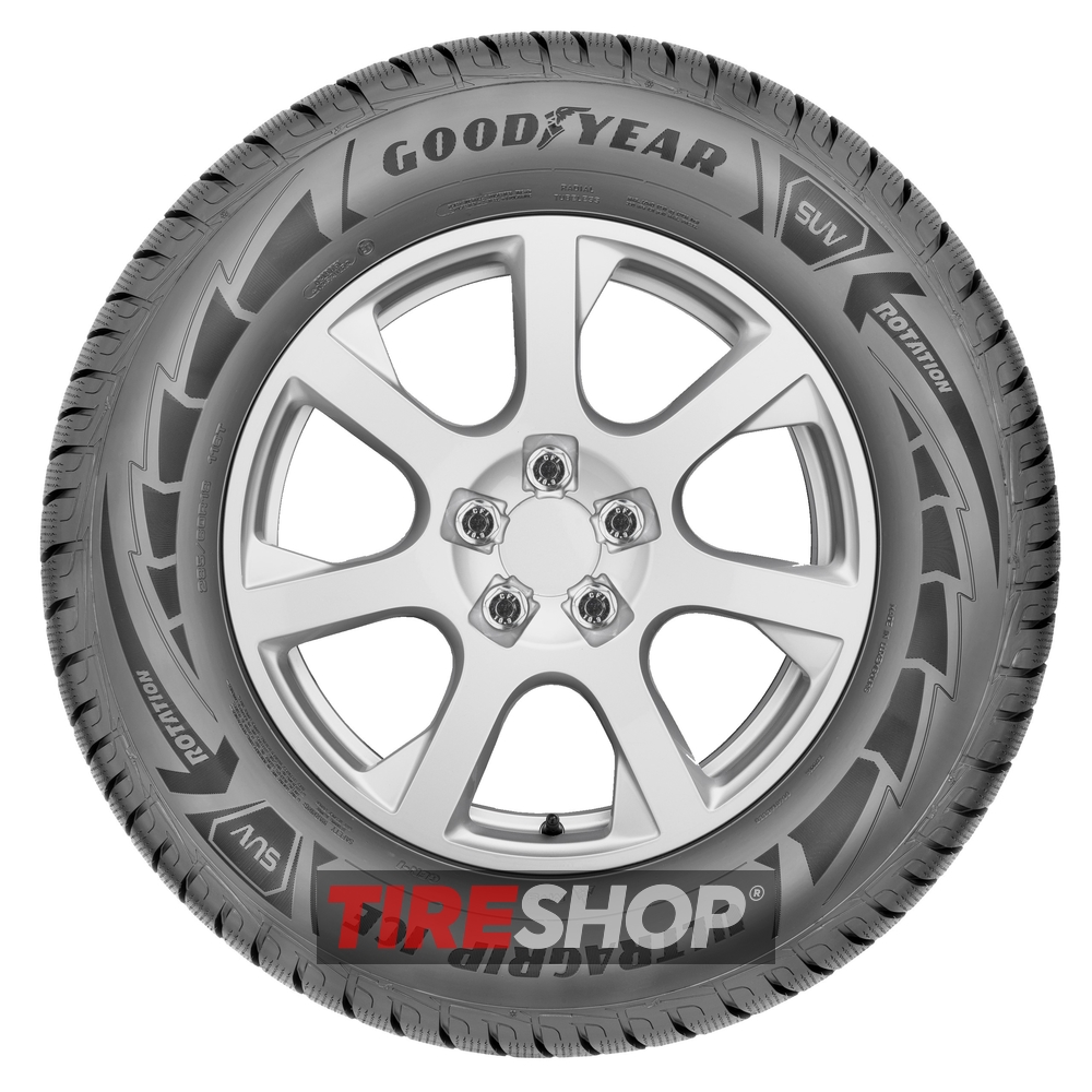 Зимние шины Goodyear UltraGrip Ice SUV Gen-1 265/50 R19 110T XL FP - Фото 3 width=