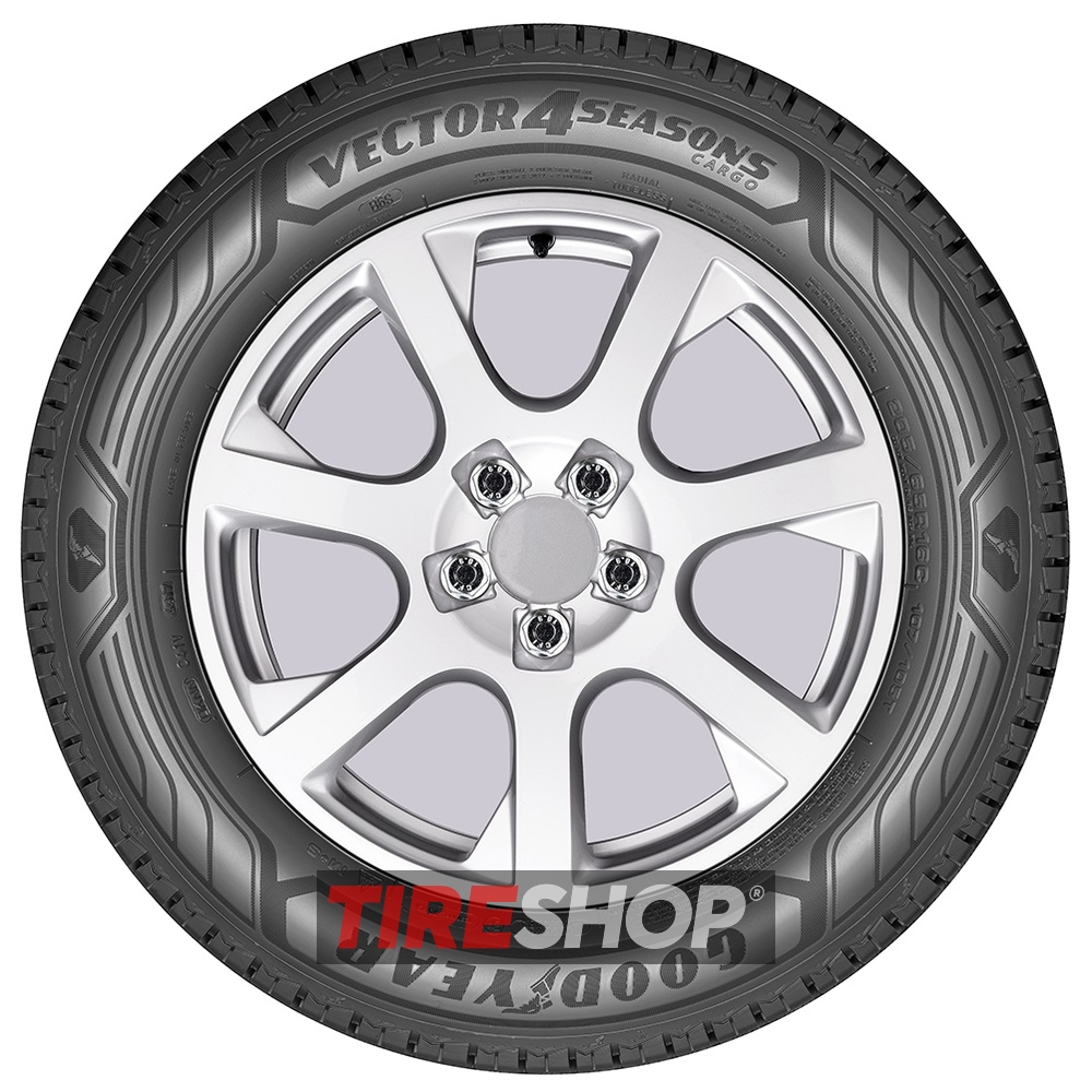 Всесезонные шины Goodyear Vector 4 Seasons Cargo 195/70 R15C 104/102S - Фото 2 width=