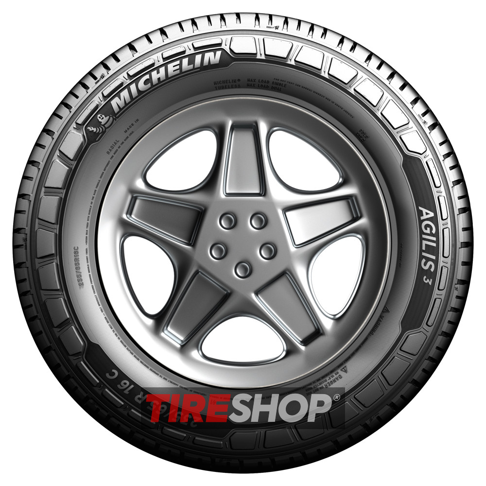 Летние шины Michelin Agilis 3 235/65 R16C 115/113R - Фото 2 width=