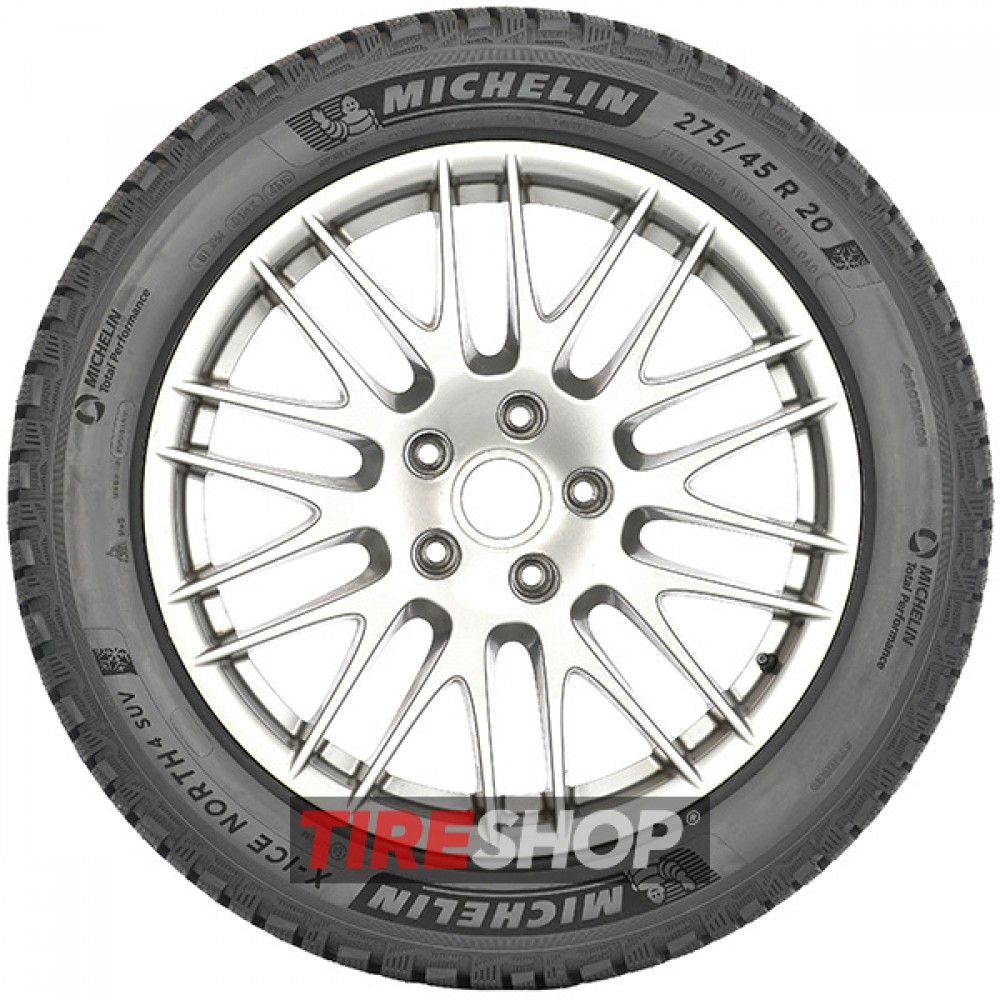 Зимние шины Michelin X-Ice North 4 SUV 265/50 R22 112T XL (шип) - Фото 2 width=