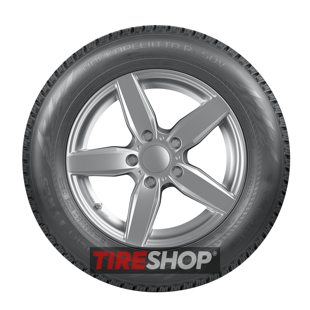 Зимние шины Nokian Hakkapeliitta R3 SUV 225/60 R17 99R Flat Run - Фото 3 width=