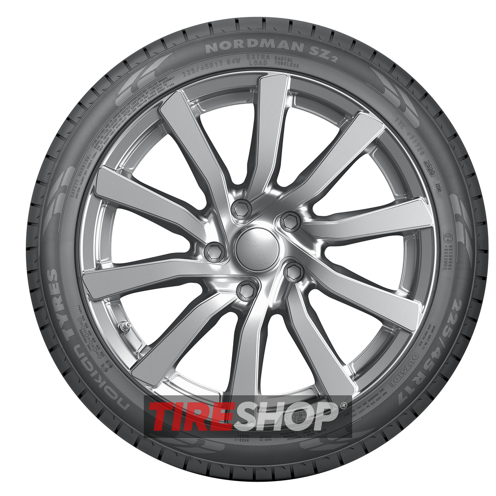 Летние шины Nokian Nordman SZ2 235/40 R18 95W XL - Фото 3 width=