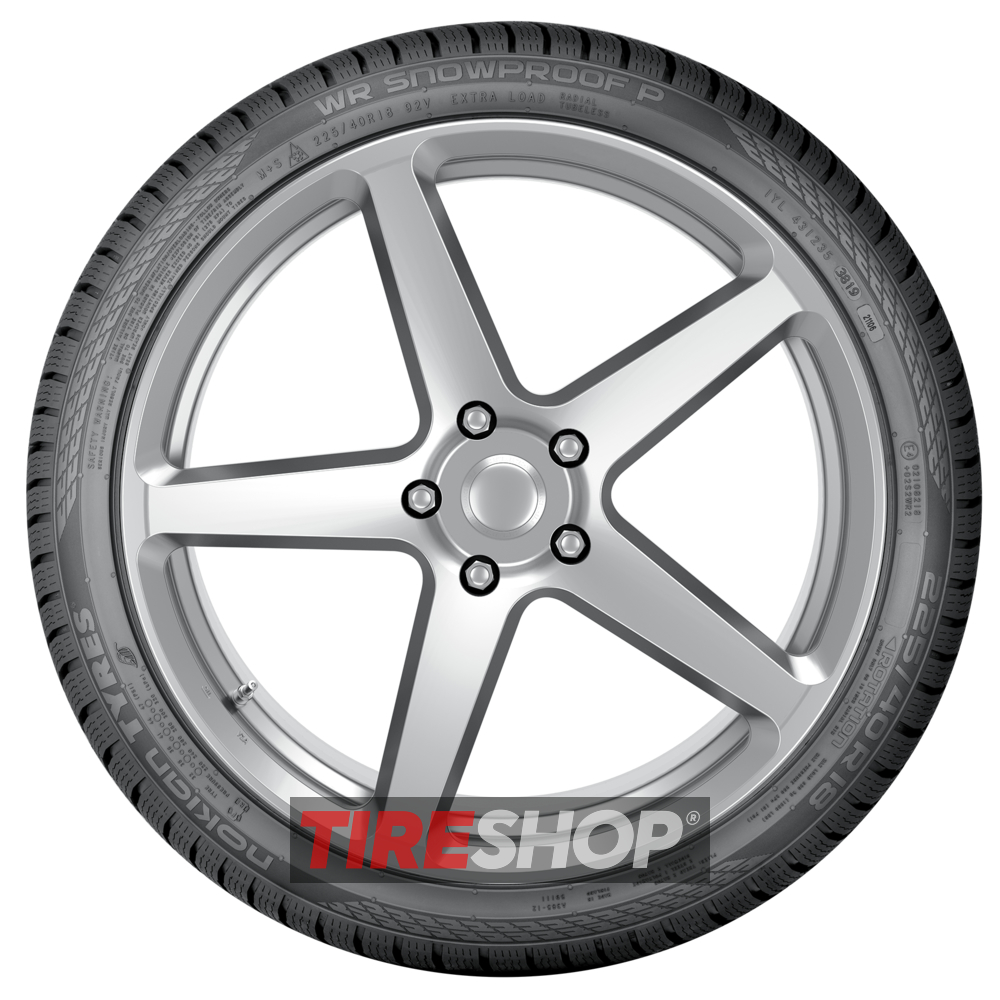 Зимние шины Nokian WR SNOWPROOF P 255/45 R19 104V XL - Фото 3 width=
