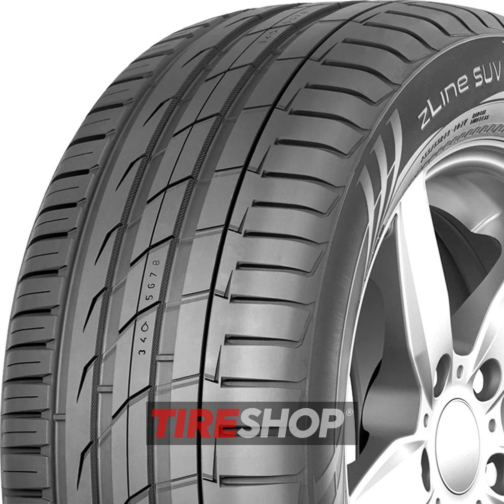 Летние шины Nokian zLine SUV 275/45 ZR19 108Y XL - Фото 3 width=