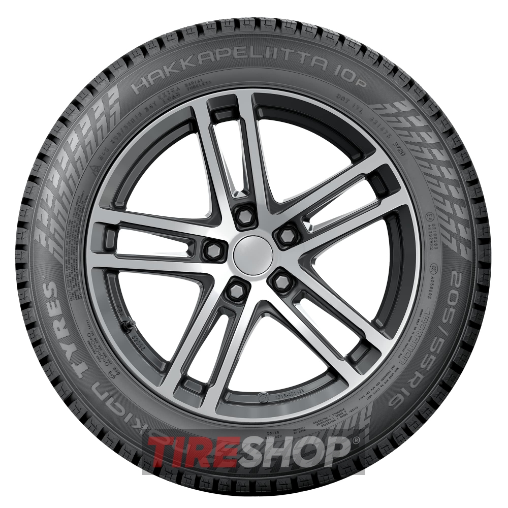 Зимние шины Nokian Hakkapeliitta 10p - Фото 4 width=