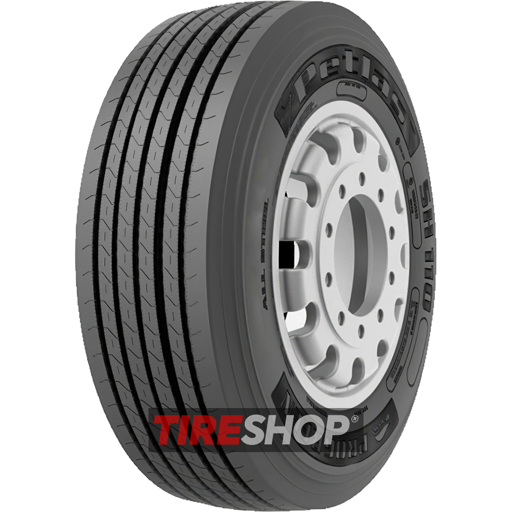 Всесезонные грузовые шины Petlas SH110 (рулевая) 315/70 R22.5 156/150L - Фото 3 width=