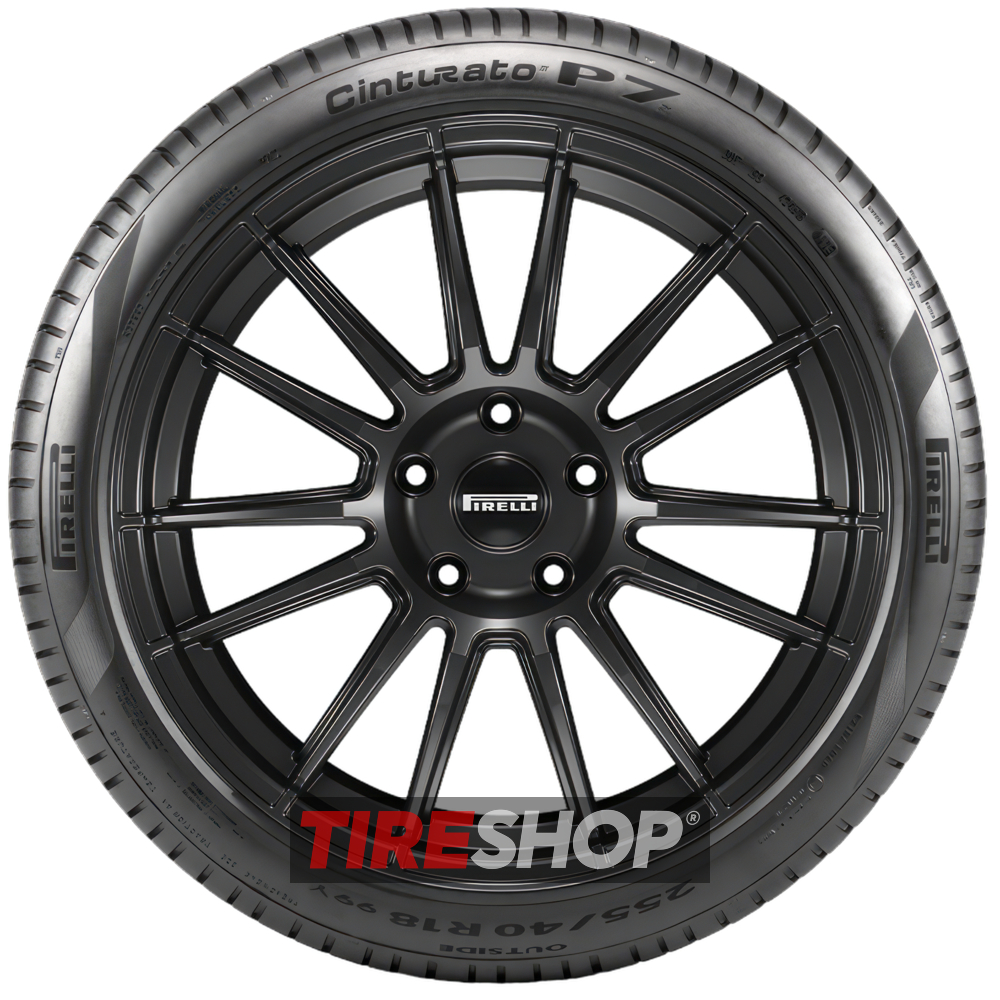 Летние шины Pirelli Cinturato P7 (P7C2) 255/50 R18 106Y XL MO - Фото 5 width=