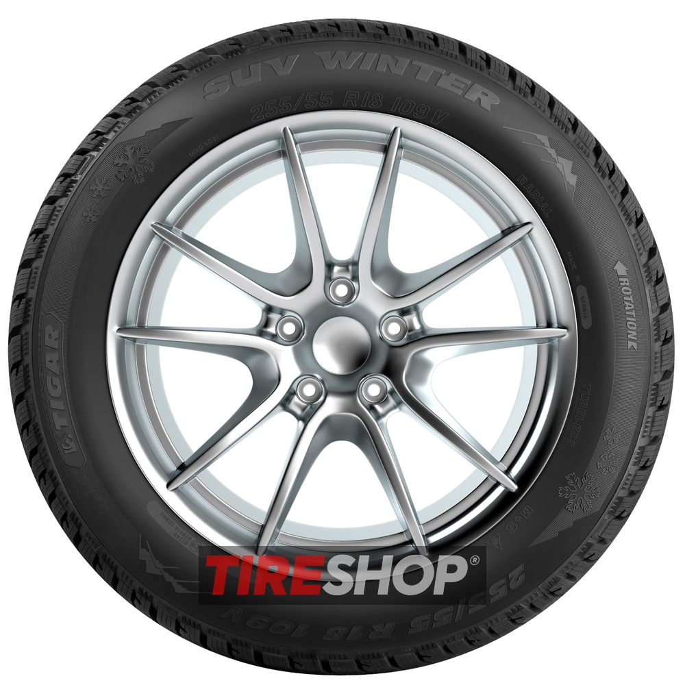 Зимние шины Tigar SUV Winter 215/65 R16 102H XL - Фото 3 width=