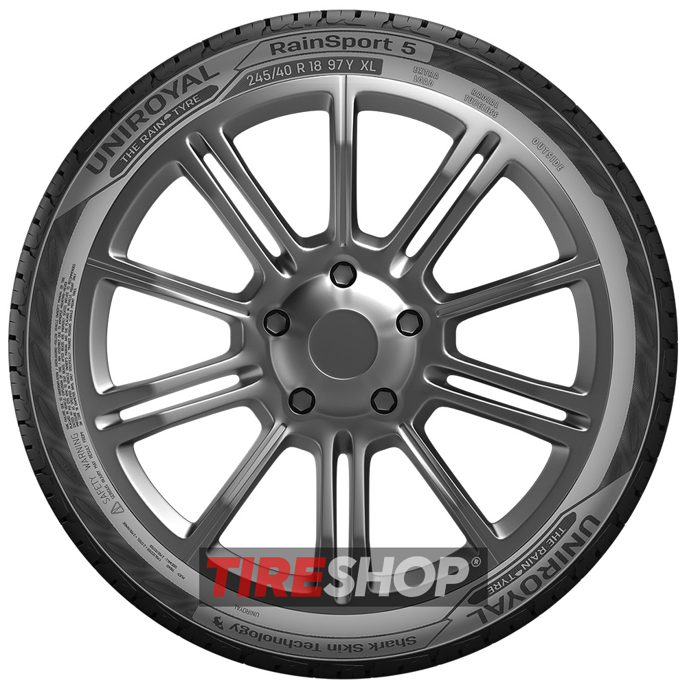 Летние шины Uniroyal RainSport 5 215/45 R17 87Y FR - Фото 3 width=