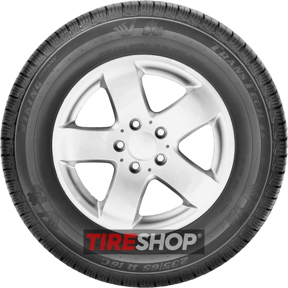 Летние шины Viking TransTech II 195/65 R16C 104/102T - Фото 3 width=
