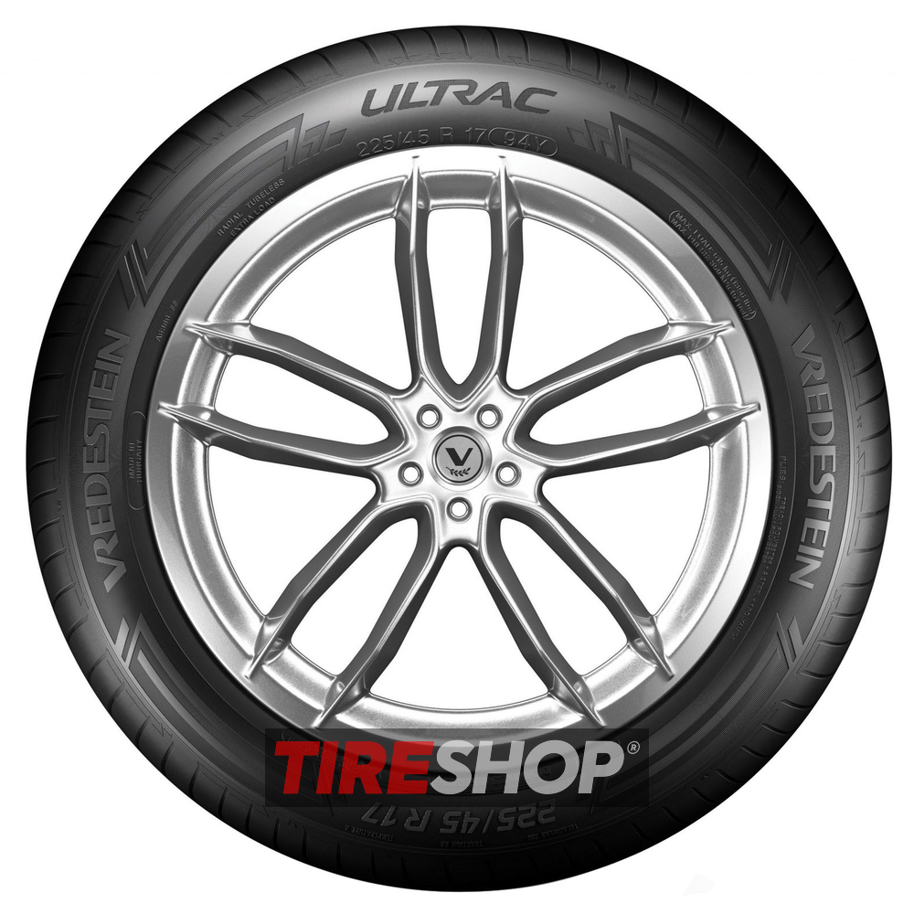 Летние шины Vredestein Ultrac 235/50 R17 96Y - Фото 2 width=