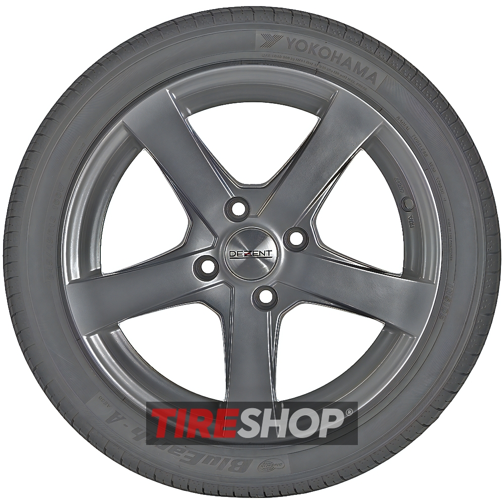 Летние шины Yokohama BluEarth-A AE50 205/45 ZR17 88W XL - Фото 3 width=